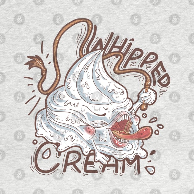 Whipped Cream pun character by SPIRIMAL